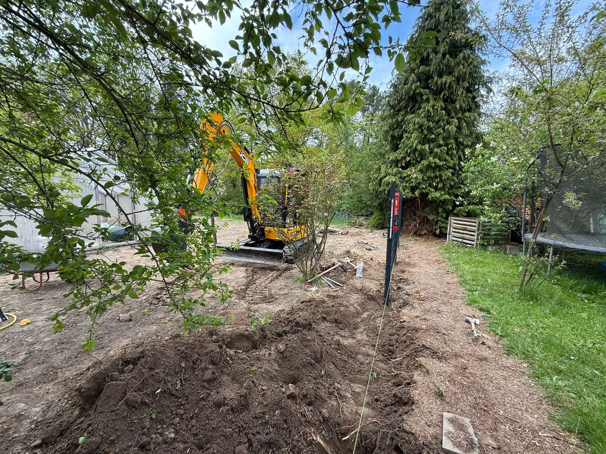 Vorher: Fläche vor der Umgestaltung – Galabau-Projekt Region Gießen